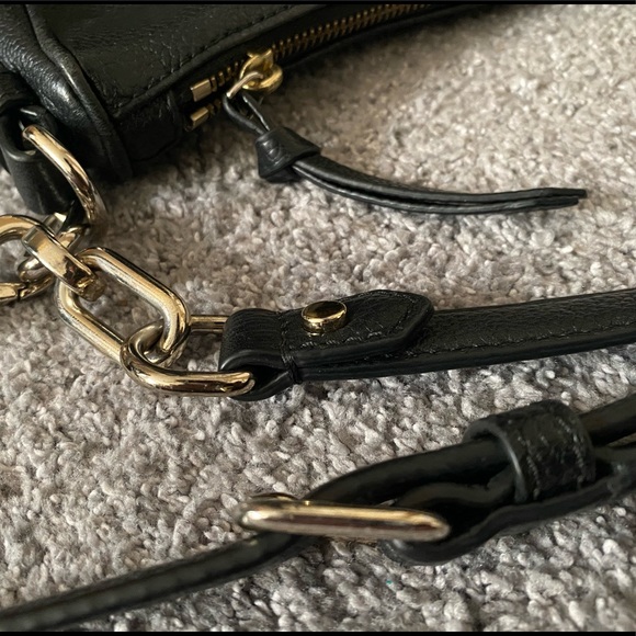 Authentic black pebbled leather Kate Spade Hobo shoulder bag - Picture 8 of 10